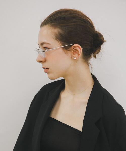 URBAN RESEARCH(アーバンリサーチ)の「decor『デコール』 Eyewear Rimless(メガネ・レディース・シルバー/ブラウン・-)」の19枚目の写真
