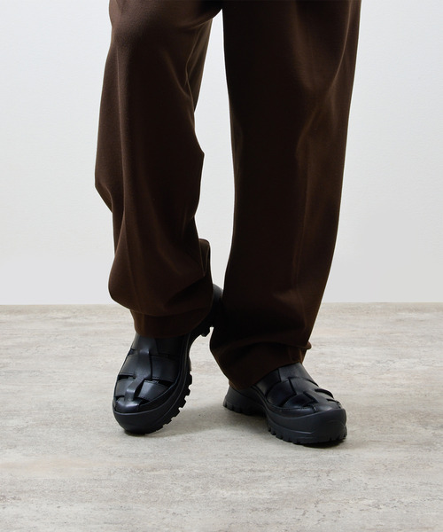 And A(アンドエー)の「PADRONE パドローネ / GURRKHA SHOES with #884C Vibram ビブラムソールレザーグルカシューズ / PU8840-2010(ドレスシューズ・メンズ・ブラック・43/42/41/40)」の2枚目の写真