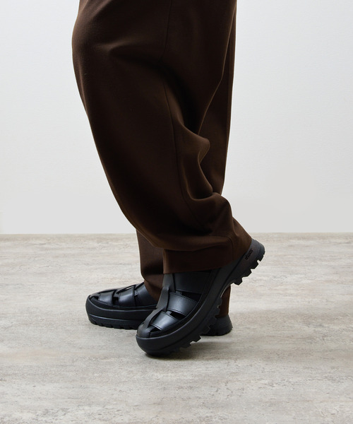 And A(アンドエー)の「PADRONE パドローネ / GURRKHA SHOES with #884C Vibram ビブラムソールレザーグルカシューズ / PU8840-2010(ドレスシューズ・メンズ・ブラック・43/42/41/40)」の3枚目の写真