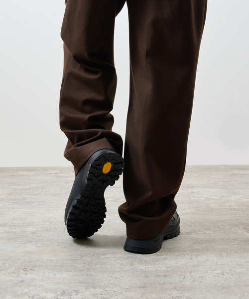 And A(アンドエー)の「PADRONE パドローネ / GURRKHA SHOES with #884C Vibram ビブラムソールレザーグルカシューズ / PU8840-2010(ドレスシューズ・メンズ・ブラック・43/42/41/40)」の4枚目の写真