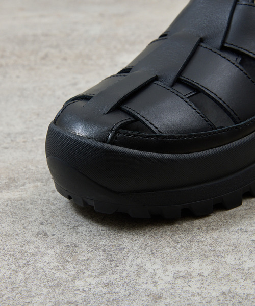 And A(アンドエー)の「PADRONE パドローネ / GURRKHA SHOES with #884C Vibram ビブラムソールレザーグルカシューズ / PU8840-2010(ドレスシューズ・メンズ・ブラック・43/42/41/40)」の7枚目の写真