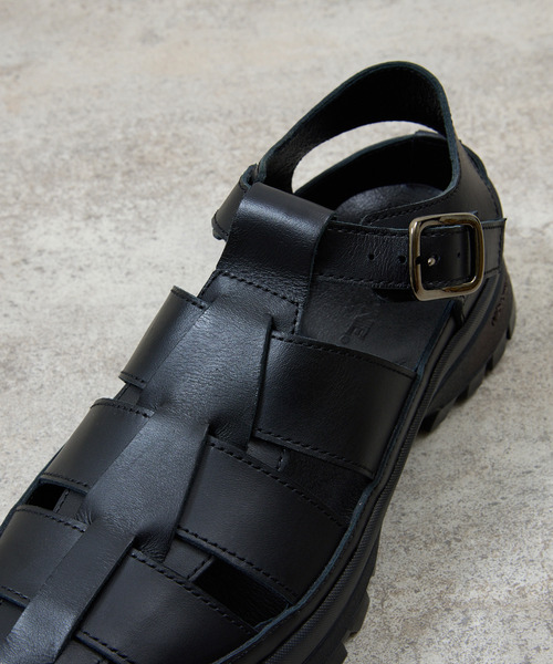 And A(アンドエー)の「PADRONE パドローネ / GURRKHA SHOES with #884C Vibram ビブラムソールレザーグルカシューズ / PU8840-2010(ドレスシューズ・メンズ・ブラック・43/42/41/40)」の8枚目の写真
