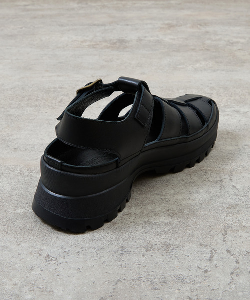 And A(アンドエー)の「PADRONE パドローネ / GURRKHA SHOES with #884C Vibram ビブラムソールレザーグルカシューズ / PU8840-2010(ドレスシューズ・メンズ・ブラック・43/42/41/40)」の13枚目の写真