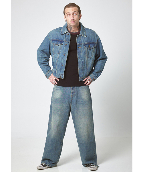 PLAC(プラック)の「カンスタイリスト X PLAC ジャケット K45 ミッドブルー(デニムジャケット・メンズ・その他・LARGE/X-LARGE)」の4枚目の写真