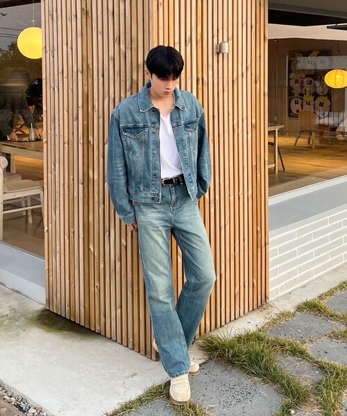 PLAC(プラック)の「カンスタイリスト X PLAC ジャケット K45 ミッドブルー(デニムジャケット・メンズ・その他・LARGE/X-LARGE)」の8枚目の写真