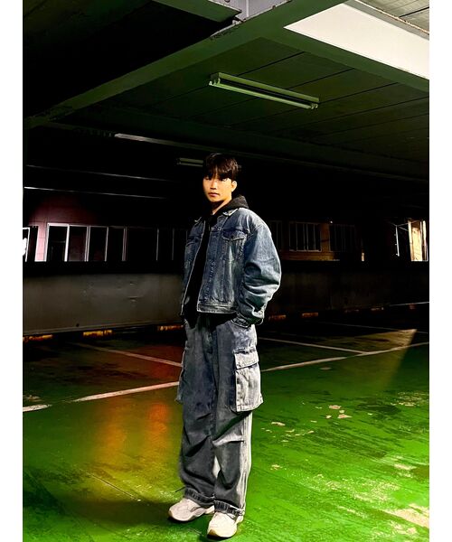 PLAC(プラック)の「カンスタイリスト X PLAC ジャケット K45 ミッドブルー(デニムジャケット・メンズ・その他・LARGE/X-LARGE)」の12枚目の写真