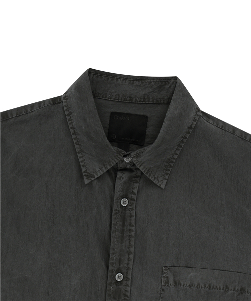 ENDOOR(エンドア)の「Vintage shirt (vtg gray)(シャツ/ブラウス・メンズ・チャコールグレー・1/2)」の4枚目の写真