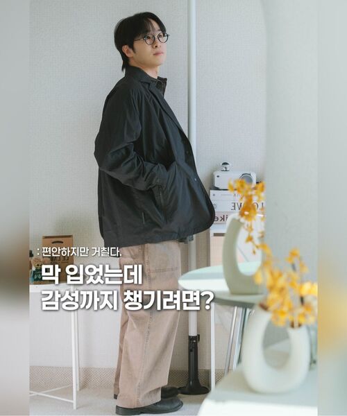 ENDOOR(エンドア)の「Vintage shirt (vtg gray)(シャツ/ブラウス・メンズ・チャコールグレー・1/2)」の11枚目の写真