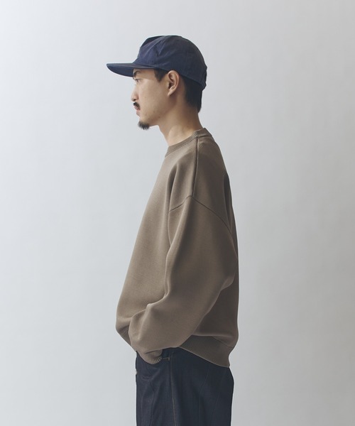 Lui's（ルイス）の「VISミラノリブクルーネックニット（ニット/セーター・メンズ・モカ/ネイビー/ブラック・S/M）」の11枚目の写真