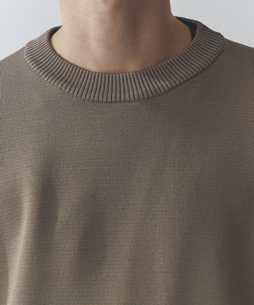 Lui's（ルイス）の「VISミラノリブクルーネックニット（ニット/セーター・メンズ・モカ/ネイビー/ブラック・S/M）」の16枚目の写真