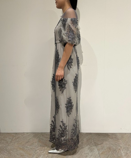Embroidered sheer dress（ドレス）｜et.UNiVER（エトユニベール）の