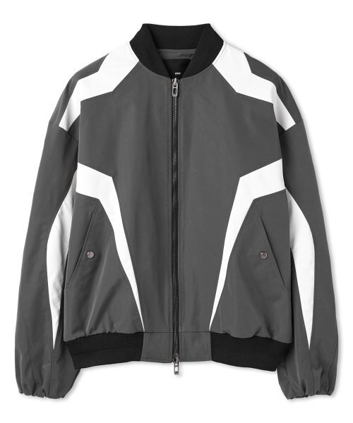 WMC(ダブリューエムシー)の「レーシングインシジョンブルゾンジャンパー_GREY(ブルゾン・メンズ・グレー・LARGE/X-LARGE)」の9枚目の写真