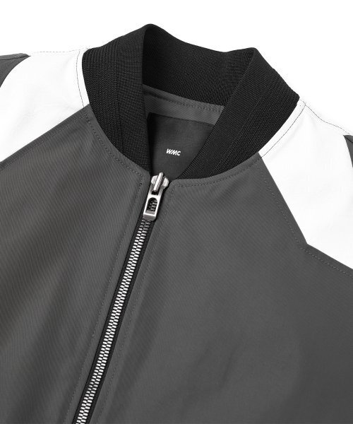 WMC(ダブリューエムシー)の「レーシングインシジョンブルゾンジャンパー_GREY(ブルゾン・メンズ・グレー・LARGE/X-LARGE)」の3枚目の写真