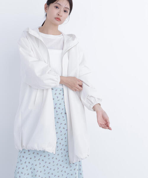 N.(N. Natural Beauty Basic)(エヌエヌナチュラルビューティーベーシック)の「ミドルフーディーブルゾン(ブルゾン・レディース・ピンク/オフホワイト/ベージュ・フリ-)」の19枚目の写真