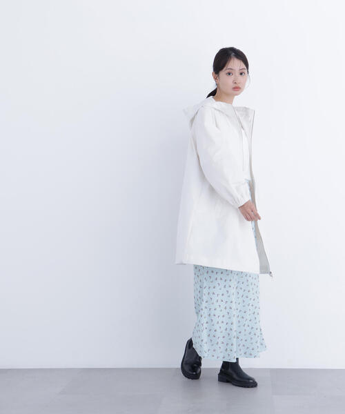 N.(N. Natural Beauty Basic)(エヌエヌナチュラルビューティーベーシック)の「ミドルフーディーブルゾン(ブルゾン・レディース・ピンク/オフホワイト/ベージュ・フリ-)」の20枚目の写真