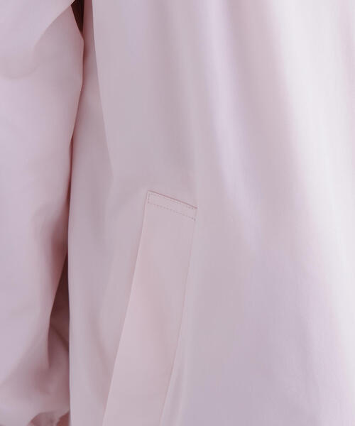 N.(N. Natural Beauty Basic)(エヌエヌナチュラルビューティーベーシック)の「ミドルフーディーブルゾン(ブルゾン・レディース・ピンク/オフホワイト/ベージュ・フリ-)」の12枚目の写真