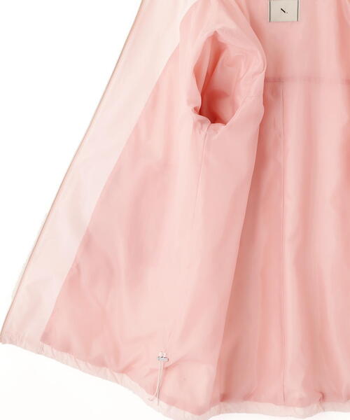 N.(N. Natural Beauty Basic)(エヌエヌナチュラルビューティーベーシック)の「ミドルフーディーブルゾン(ブルゾン・レディース・ピンク/オフホワイト/ベージュ・フリ-)」の14枚目の写真