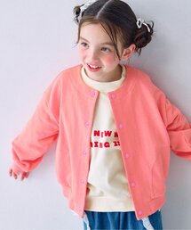 p.premier | 裏毛スナップボタンカーディガン_ジュニア対応(カーディガン/ボレロ)