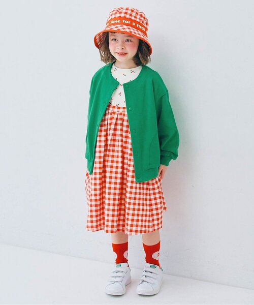 p.premier（ピードットプルミエ）の「裏毛スナップボタンカーディガン_ジュニア対応（カーディガン/ボレロ・キッズ・ブラック/ブルー/グリーン/ピンク・80/90/100/110/120/130/140）」の16枚目の写真