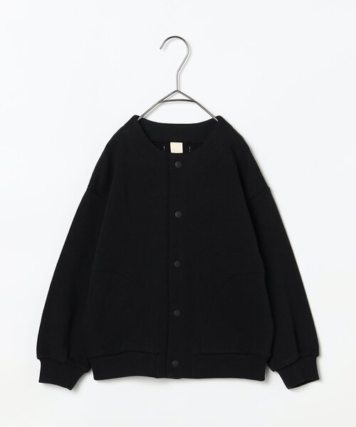 p.premier（ピードットプルミエ）の「裏毛スナップボタンカーディガン_ジュニア対応（カーディガン/ボレロ・キッズ・ブラック/ブルー/グリーン/ピンク・80/90/100/110/120/130/140）」の5枚目の写真