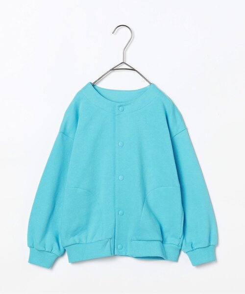 p.premier（ピードットプルミエ）の「裏毛スナップボタンカーディガン_ジュニア対応（カーディガン/ボレロ・キッズ・ブラック/ブルー/グリーン/ピンク・80/90/100/110/120/130/140）」の10枚目の写真
