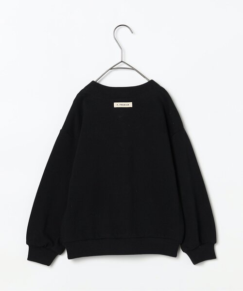 p.premier（ピードットプルミエ）の「裏毛スナップボタンカーディガン_ジュニア対応（カーディガン/ボレロ・キッズ・ブラック/ブルー/グリーン/ピンク・80/90/100/110/120/130/140）」の6枚目の写真