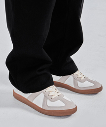 HEELTOP（ヒールトップ）の「HT3501 5.5cm Height Increase German Military Sneakers Rohan White（スニーカー）」