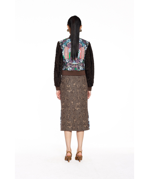 GREEDILOUS(グリディアス)の「Floor Jacquard Wool Blossom Back Printing Jumper(その他アウター・メンズ・その他・S/M/L/XS)」の3枚目の写真