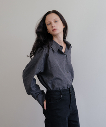 YOUNESS（ユニス）の「Charcoal jacquard shirt（シャツ/ブラウス）」