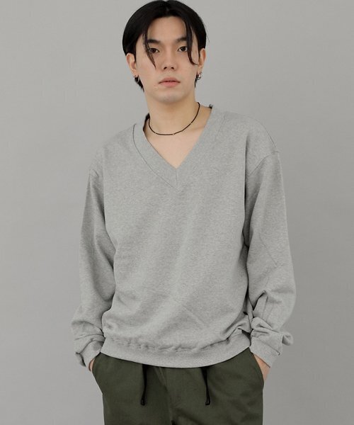 SAINTCREW(セントクルー)の「ボールドVネックスウェットシャツ BVN-801 グレー(スウェット・レディース・その他・MEDIUM/LARGE)」の12枚目の写真