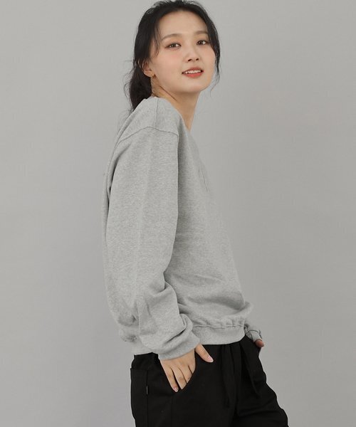 SAINTCREW(セントクルー)の「ボールドVネックスウェットシャツ BVN-801 グレー(スウェット・レディース・その他・MEDIUM/LARGE)」の11枚目の写真