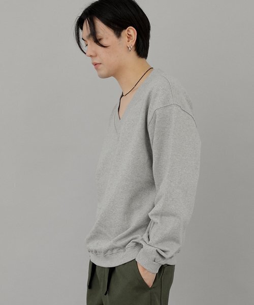 SAINTCREW(セントクルー)の「ボールドVネックスウェットシャツ BVN-801 グレー(スウェット・レディース・その他・MEDIUM/LARGE)」の10枚目の写真