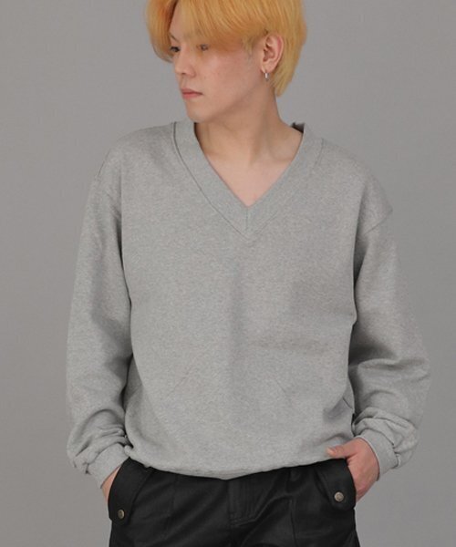 SAINTCREW(セントクルー)の「ボールドVネックスウェットシャツ BVN-801 グレー(スウェット・レディース・その他・MEDIUM/LARGE)」の8枚目の写真