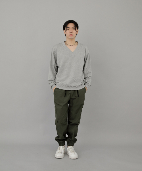 SAINTCREW(セントクルー)の「ボールドVネックスウェットシャツ BVN-801 グレー(スウェット・レディース・その他・MEDIUM/LARGE)」の7枚目の写真