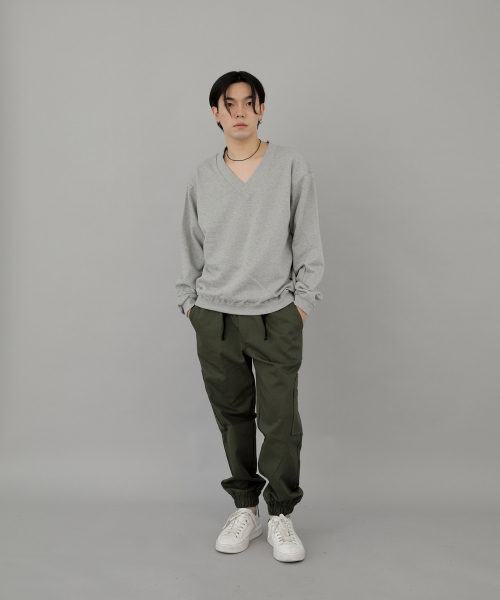 SAINTCREW(セントクルー)の「ボールドVネックスウェットシャツ BVN-801 グレー(スウェット・レディース・その他・MEDIUM/LARGE)」の6枚目の写真