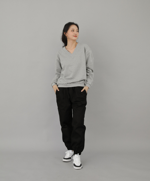 SAINTCREW(セントクルー)の「ボールドVネックスウェットシャツ BVN-801 グレー(スウェット・レディース・その他・MEDIUM/LARGE)」の4枚目の写真