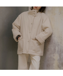 FRIVER07（フリバー07）の「High neck fleece point half jumper [FRFA03JP03]_2color（ミリタリージャケット）」
