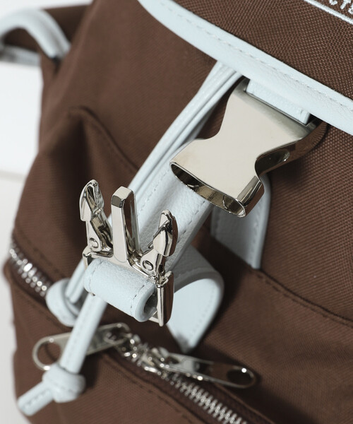 OUTDOOR PRODUCTS（アウトドアプロダクツ）の「OUTDOOR PRODUCTS × Firsthand/アウトドアプロダクツ 別注 配色デザイン ミニリュック（バックパック/リュック・レディース・ネイビー/ベージュ/ブラウン・ONE SIZE）」の20枚目の写真