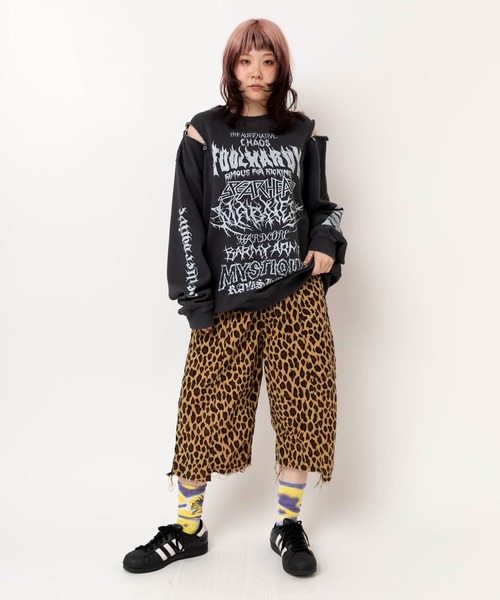 M2634 ショルダーZipトレーナー（スウェット）｜RNA（アールエヌエー