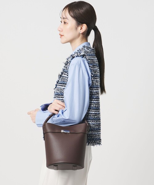 ユナイテッドアローズ　2020AW バケツバック UNITED ARROWS green label relaxing 2WAY 巾着ドロストバケツバッグ