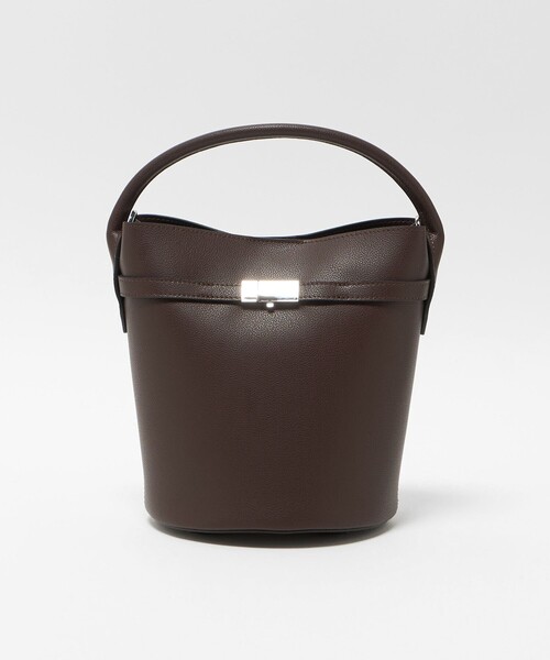 スクエアメタル バケットバッグ（トートバッグ）｜UNITED ARROWS