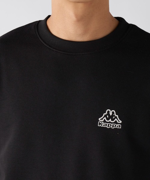 Kappa(カッパ)の「クルーネックスウェット(スウェット・メンズ・杢グレー/ブラック/グリーン/ネイビー・LARGE/X-LARGE/MEDIUM)」の8枚目の写真