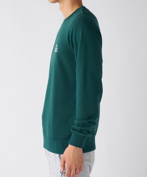 Kappa(カッパ)の「クルーネックスウェット(スウェット・メンズ・杢グレー/ブラック/グリーン/ネイビー・LARGE/X-LARGE/MEDIUM)」の13枚目の写真