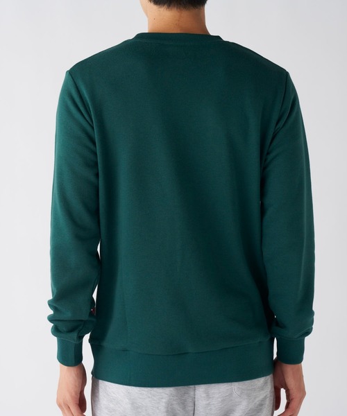 Kappa(カッパ)の「クルーネックスウェット(スウェット・メンズ・杢グレー/ブラック/グリーン/ネイビー・LARGE/X-LARGE/MEDIUM)」の14枚目の写真