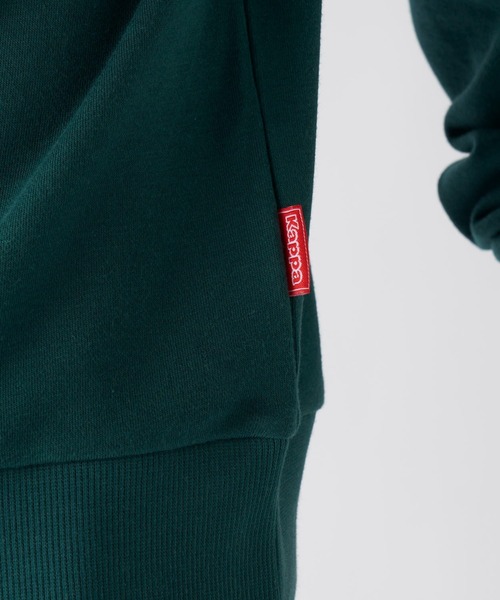 Kappa(カッパ)の「クルーネックスウェット(スウェット・メンズ・杢グレー/ブラック/グリーン/ネイビー・LARGE/X-LARGE/MEDIUM)」の16枚目の写真