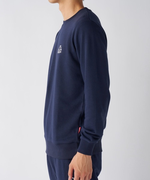 Kappa(カッパ)の「クルーネックスウェット(スウェット・メンズ・杢グレー/ブラック/グリーン/ネイビー・LARGE/X-LARGE/MEDIUM)」の18枚目の写真