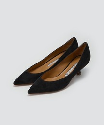 PELLICO ブラック フラットパンプス ポインテッドトゥ PELLICO ブラック ポインテッドトゥ フラットパンプス