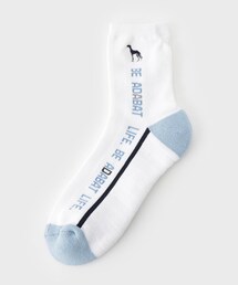 adabat（アダバット）の「ラインロゴショートソックス（ソックス/靴下）」