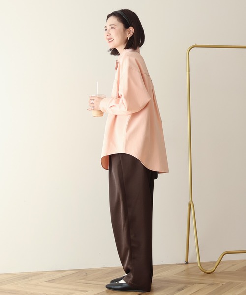 AMERICAN HOLIC(アメリカンホリック)の「アソートデニムシャツ(シャツ/ブラウス・レディース・オレンジ/インディゴブルー/チェック/ライトインディゴブルー・M/L)」の21枚目の写真