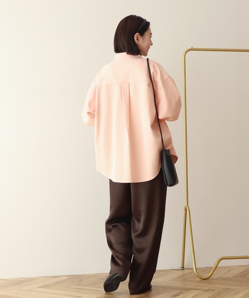 AMERICAN HOLIC(アメリカンホリック)の「アソートデニムシャツ(シャツ/ブラウス・レディース・オレンジ/インディゴブルー/チェック/ライトインディゴブルー・M/L)」の22枚目の写真